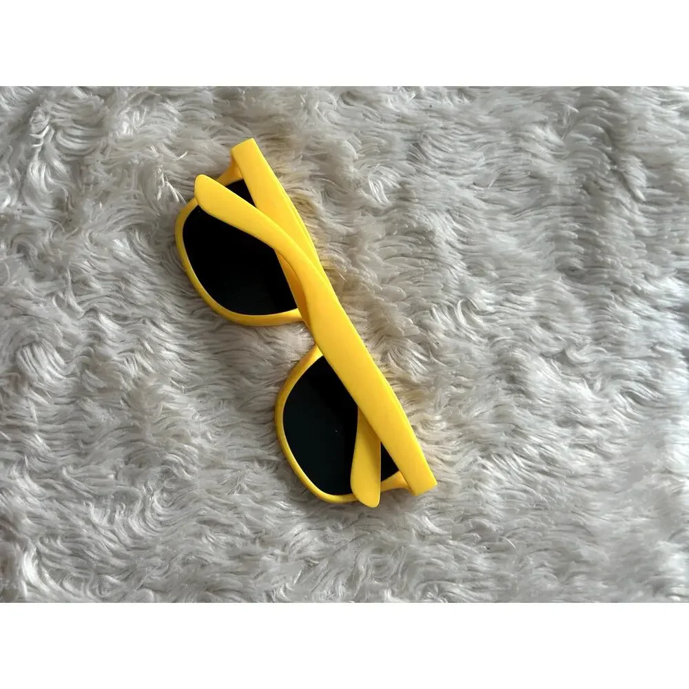 Free with Bundle! Adult Yellow UV Protection Fashion Sunglasses